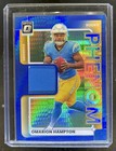 2025 Donruss Optic Omarion Hampton Blue Hyper (RAW)
