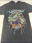 Rare Vintage 1980s Harley Davidson Graphic Tee - Black Sz. Small Free Shipping! — photo 1