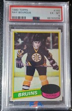 1980 Ray Bourque Topps #140 PSA 6 Boston Brui...