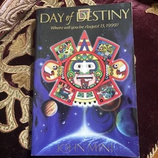 DAY OF DESTINY by John Mini 1999 Paperback Aztec Sun Calendar