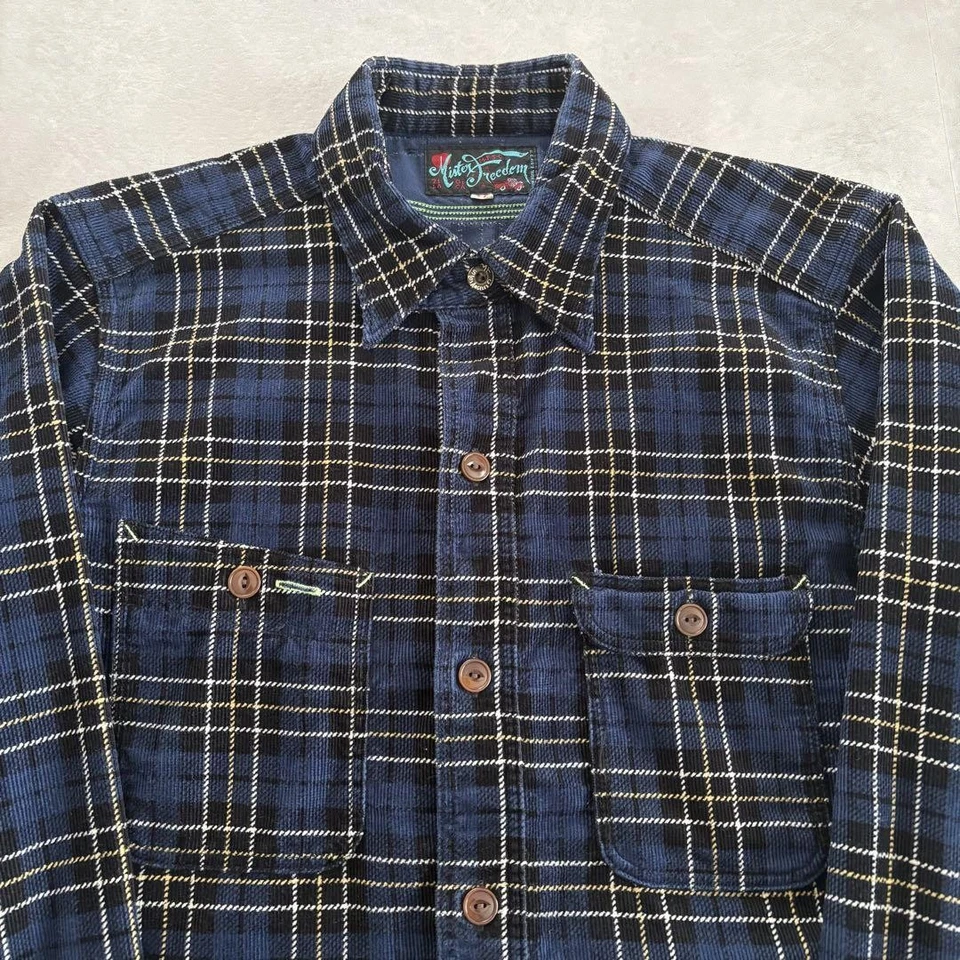 Camisa de Trabajo TOYO ENTERPRISE MISTER FREEDOM CAÑA DE AZÚCAR Pana SC27692 M Excellen Foto 3 de 4