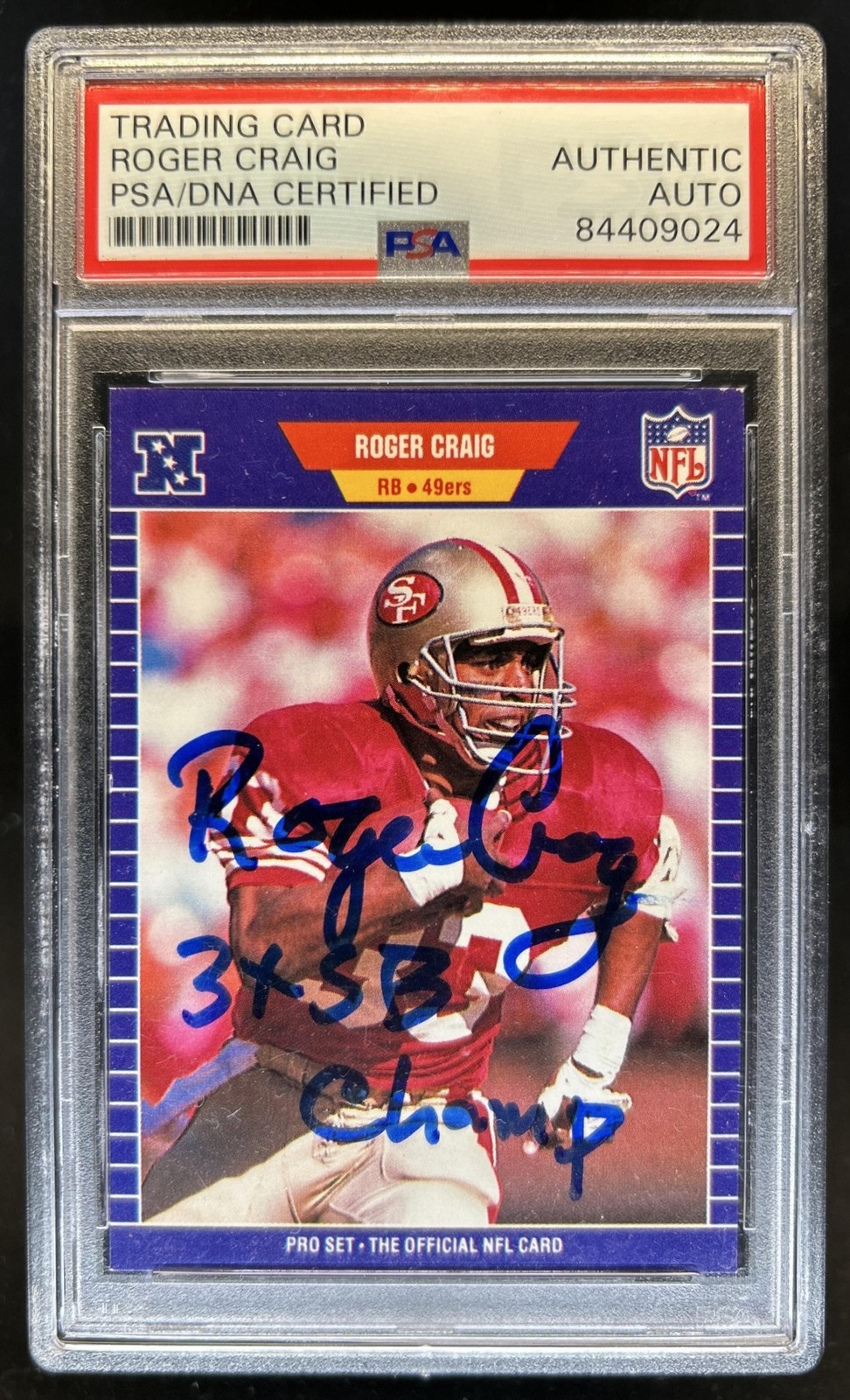 Trading Card Roger Craig PSA/DNA Certified Auto Autograph PSA AUTH