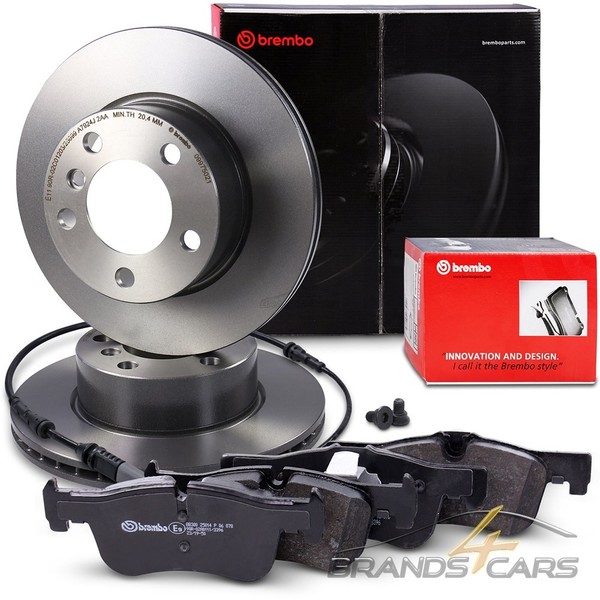 Brembo Bremsscheiben Ø284+BELÄGE+KONTAKT Vorne FÜR BMW 1-ER F20 F21 2-ER F22 F23-image