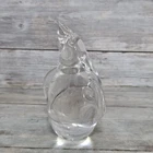 Vintage Signed Steuben Art Glass Penguin Paperweight Figurine 4 Inch