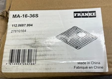 Franke MA-16-36S Maris 15-5/16" L x 14" W Stainless Steel Basin Rack