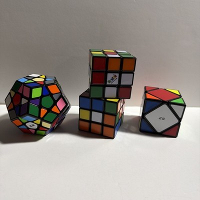 Rubiks Cubes and Puzzle toys lot of 5