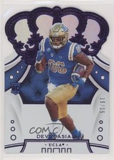 2020 Chronicles Draft Picks Crown Royale Mirror Purple 15/25 Devin Asiasi 0c2
