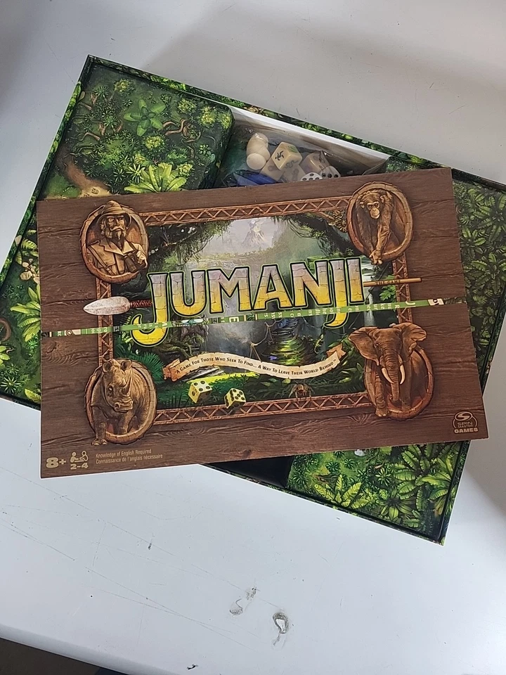 Jumanji The Game Complete Board Game 2022 Family Adventure Spin Master - Image 3 of 4