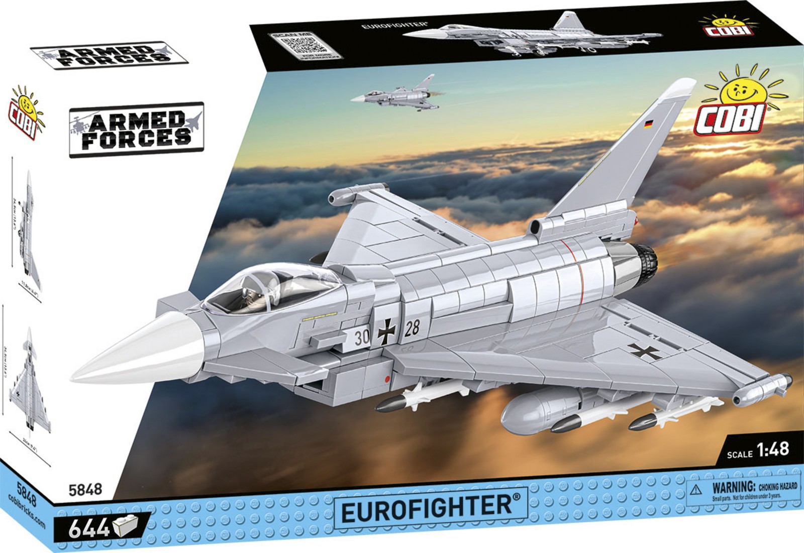Вооруженные силы КОБИ - Eurofighter Bausatz Вайсс 13290₽