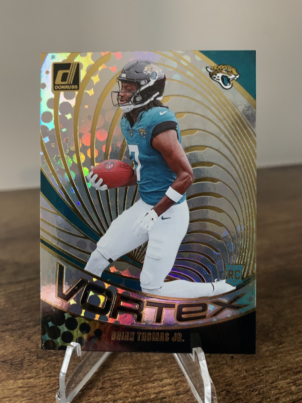 2024 Panini Donruss - Vortex Brian Thomas Jr. (RC) #VOR-BTJ - Jaguars Rookie