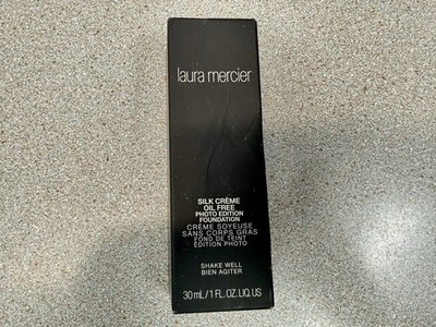 Laura Mercier 4W1 Silk Creme Oil Free Photo Edition Foundation 1oz/30ml New