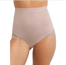 Maidenform SES101 Eco Lace Firm Control Shaping Briefs Shapewear S Small