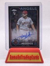 2024 Topps Chrome Update Series - Autographs Victor Mederos #RA-VME (AU, RC)