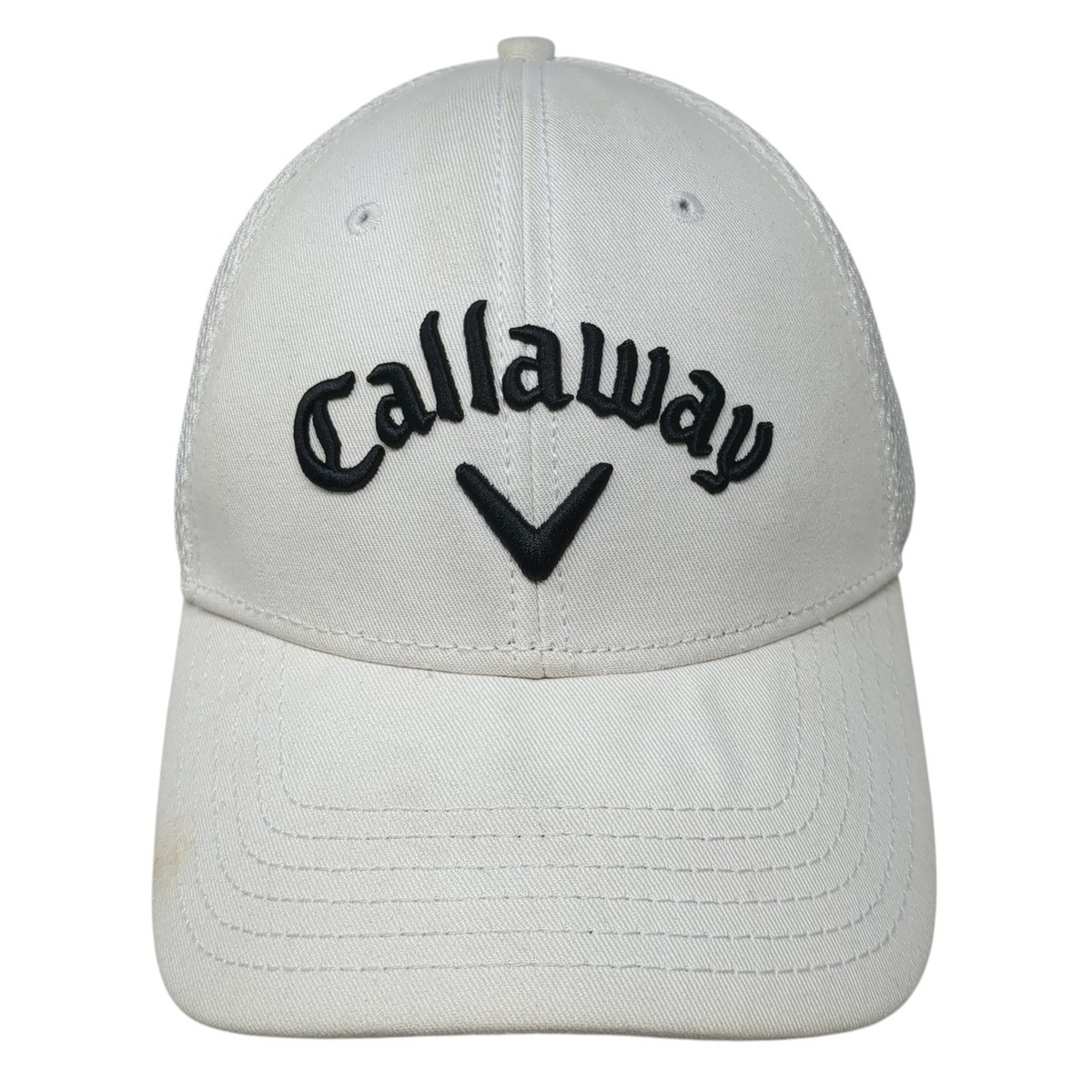 Casquette De Golf Homme Callaway Blanche - Modèle Ajustable Playing Through