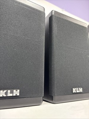 KLH 9900 Satellite Speakers 8 Ohms 3.5'' Driver Tested Excellent Condition