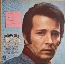 Herb Alpert & The Tijuana Brass Sounds Like Vinyl Record LP AML900 1967
