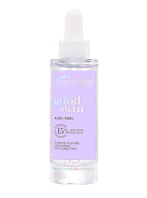 Bielenda Good Skin Acid Peel 5 Minute Exfoliating and Corrective Acid Peel, AHA