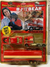 Raro set regalo pressofuso Road Champs Bj e l'orso 1981