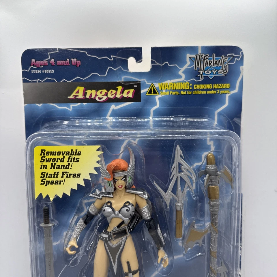 NUEVO Todd McFarlane’s Toys Angela Spawn Edición Deluxe Ultra-Acción Figura 95 Foto 2 de 4