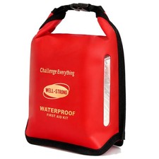 Waterproof First Aid Kit with Sealing Strip, 226PCS Marine Boat Safety Kit, M...