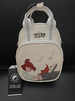 Bioworld Disney Oliver And Company Sidebag, Color Changing