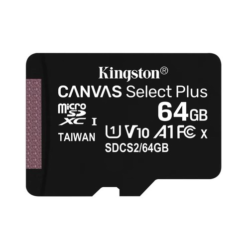 Kingston Canvas Select Plus 64GB 128GB Micro SD Card Class 10 - Picture 1 of 8