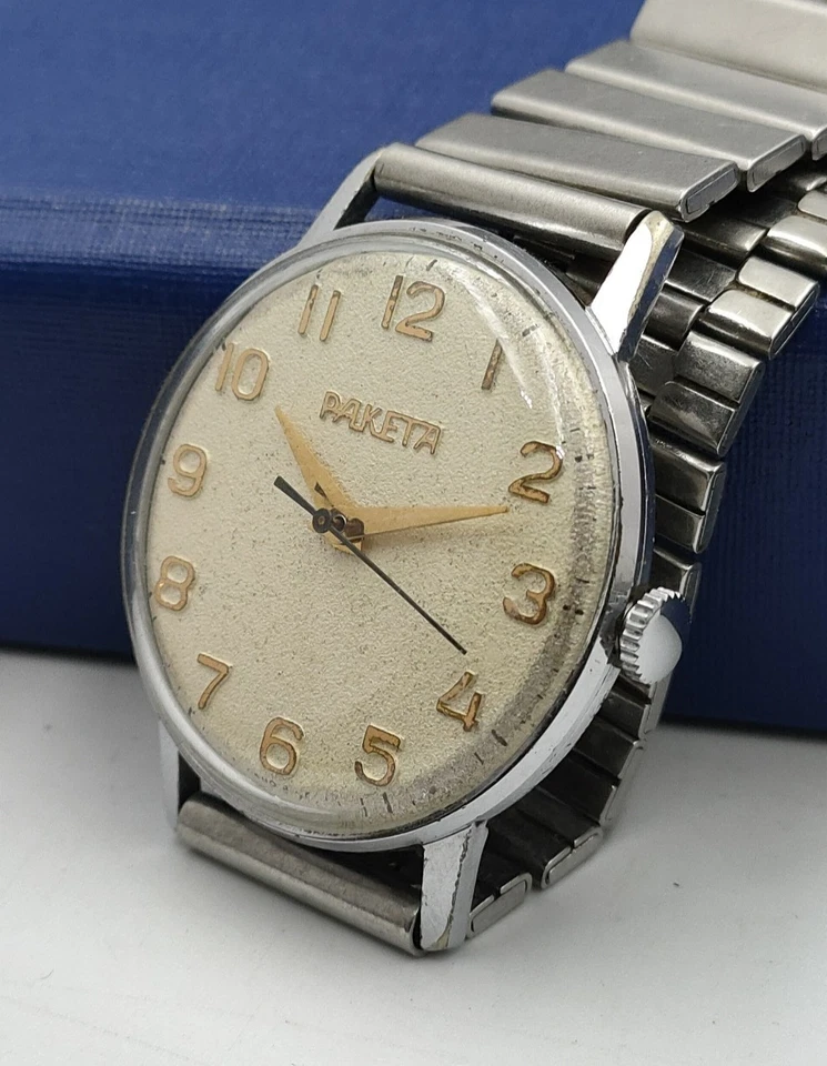 Винтажные часы Ракета 2609 механические часы СССР советский - Изображение 4 из 4