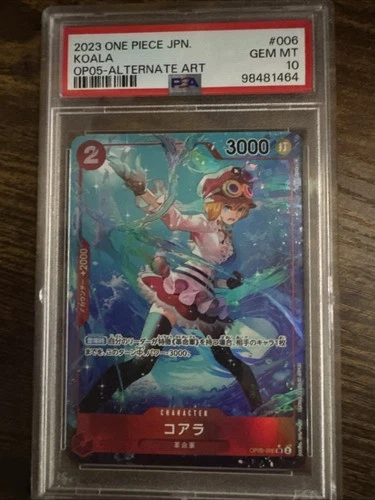 2023 ONE PIECE OP05-006 KOALA ALTERNATE ART PSA 10 AWAKENING OF THE NEW ERA #6