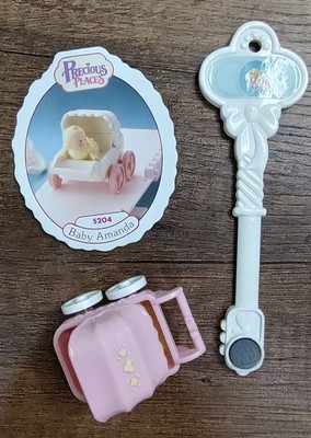 Vtg Fisher Price 1988 Precious Places Replacement 5204 Baby Amanda Stroller Z16