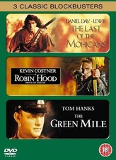 3 Classic Blockbusters: The Last of the Mohicans / Robin Hood: Prince of Thieves