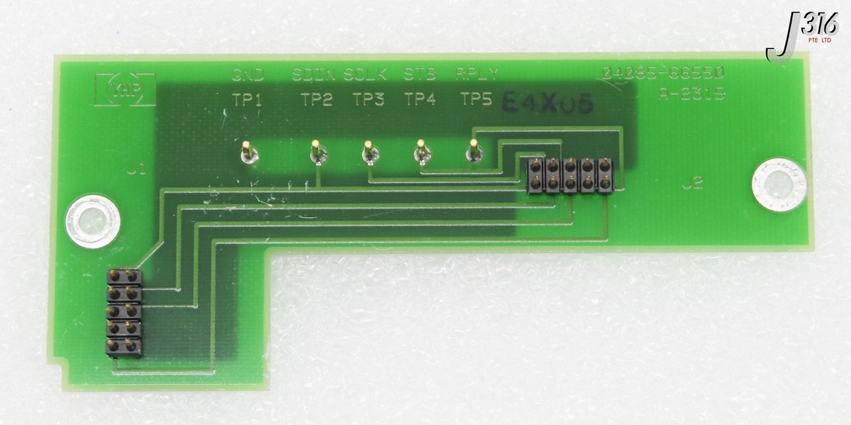 は 37604 HEWLETT-PACKARD PCB, CONNECTION CABLE BOARD ASSY 04085-66550