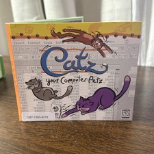 1996 Cd-rom - Catz Your Computer Petz Windows 3.1 95 Pf. Magic