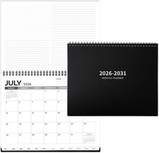 2026-2031 Monthly Planner - 5 Year Planner/Calendar 2026-2031