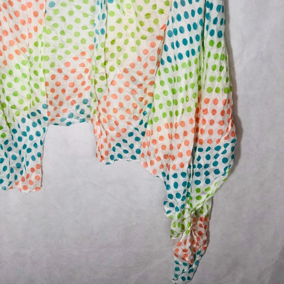 коллекция 18 шарф точка новый с ярлыками чистый белый многоцветный rayon os читать новый - Изображение 3 из 4