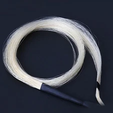 Horse Hair Violin Parts String Musical Tail 84cm Accessories Instruments