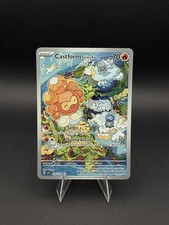 Castform Sunny Form 195/191 Surging Sparks Illus Rare Full Art Holo on eBay