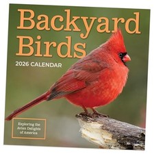 2026 Mini Calendar with Monthly Grids for Appointments and Backyard Birds