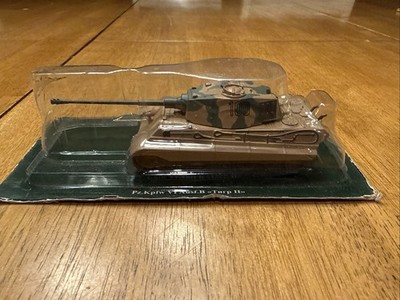 Eaglemoss EAC Military Vehicle Tiger II WWII German Tank 1:72 Die Cast Model