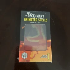 The Deck of Many: Animated Spells: Level 3 Vol. 2  D&D Accessory - New & Sealed