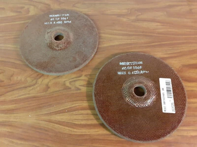 Lot 2 disques MEULE MANHATTAN 180 / 7 / 22 / 46 FL - Photo 1/4