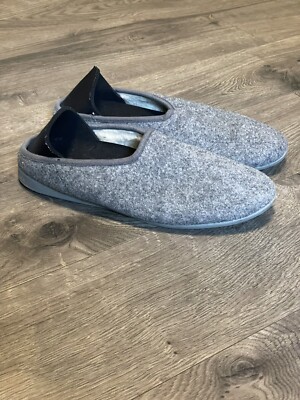 Mahabis Classic 2 Gray Wool Slipper Shoes Men’s sz 11 Mahabis Classic Gray Wool Slippers Shoes Men Size 13.5 | eBay main image 4