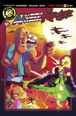 AMERIKARATE #1 ACTION LAB - DANGER ZONE