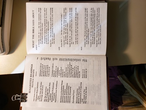 Sacra Bibbia-KJV (Leader Rosso) Stampa Nazionale Filadelfia 1978 - Foto 7 di 11