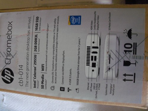 Hp Chromebox Cb1-014 Mini Desktop NEW OPEN BOX Intel Celeron 2955u 2gb - Picture 16 of 16
