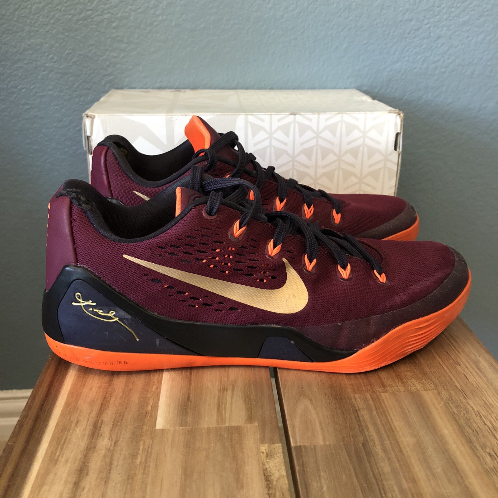 nike kobe 9 mens red