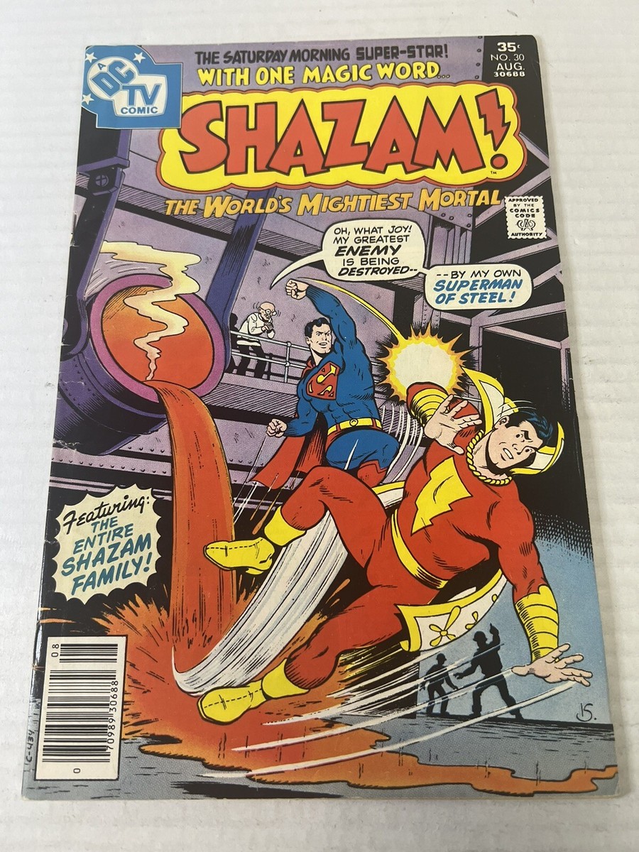DC Comics TV Comic SHAZAM Issue #30 The Worlds Mightiest Mortal