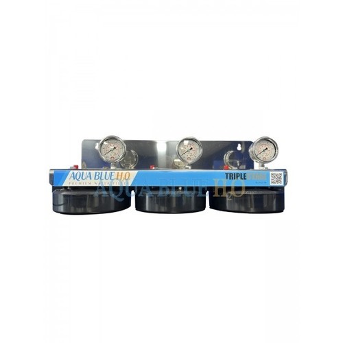 Triple Whole House Hard Water, Heavy Metal & Chlorine Reduction Filter System 20 - Picture 4 of 12