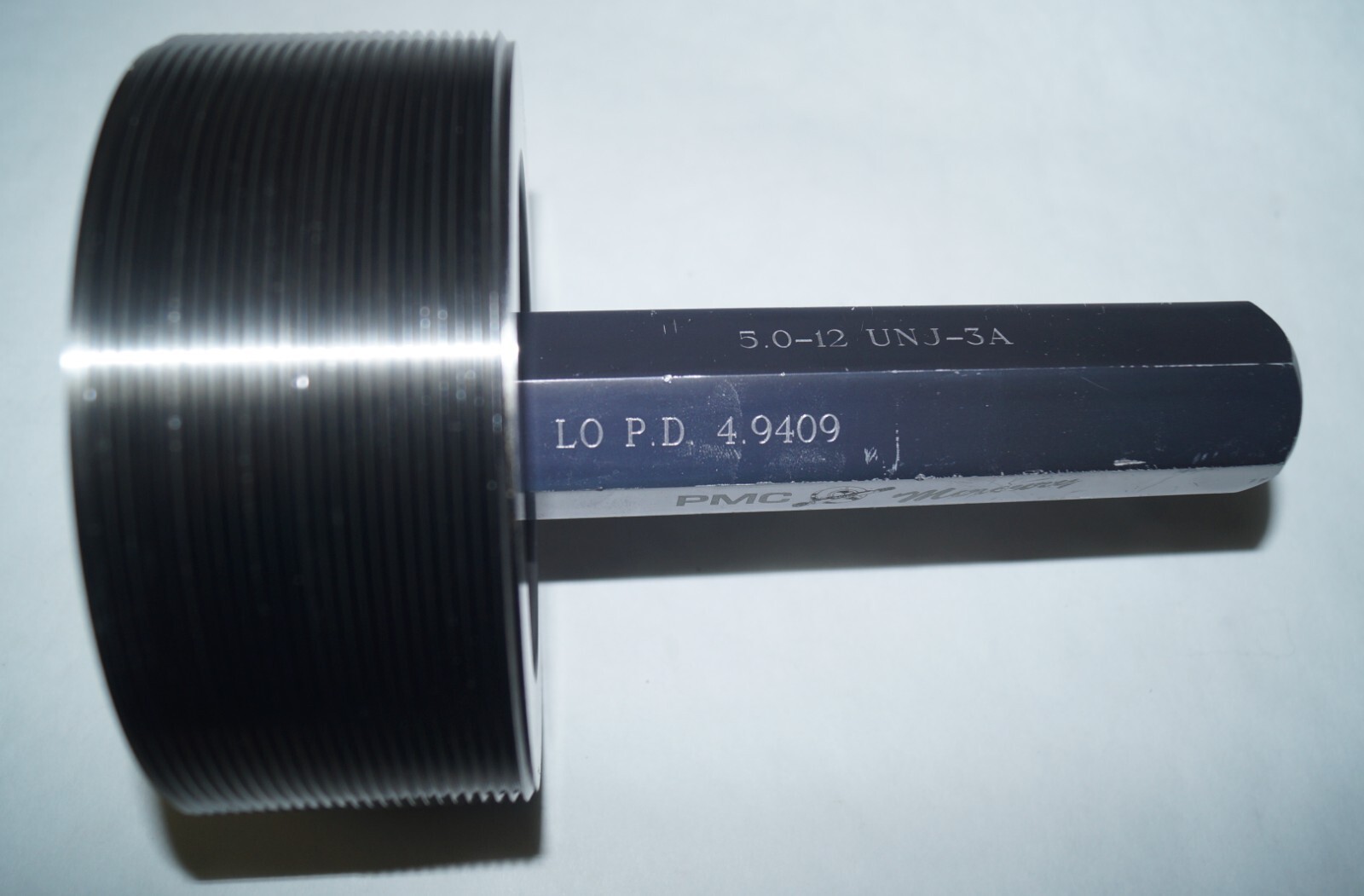PMC Mercury 5.0 - 12 - UNJ - 3A Thread Plug Gage NoGo: 4.9409