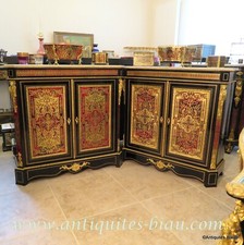 Pair of Cabinet in Boulle marquetry 19th Napoleon III period perfect condition