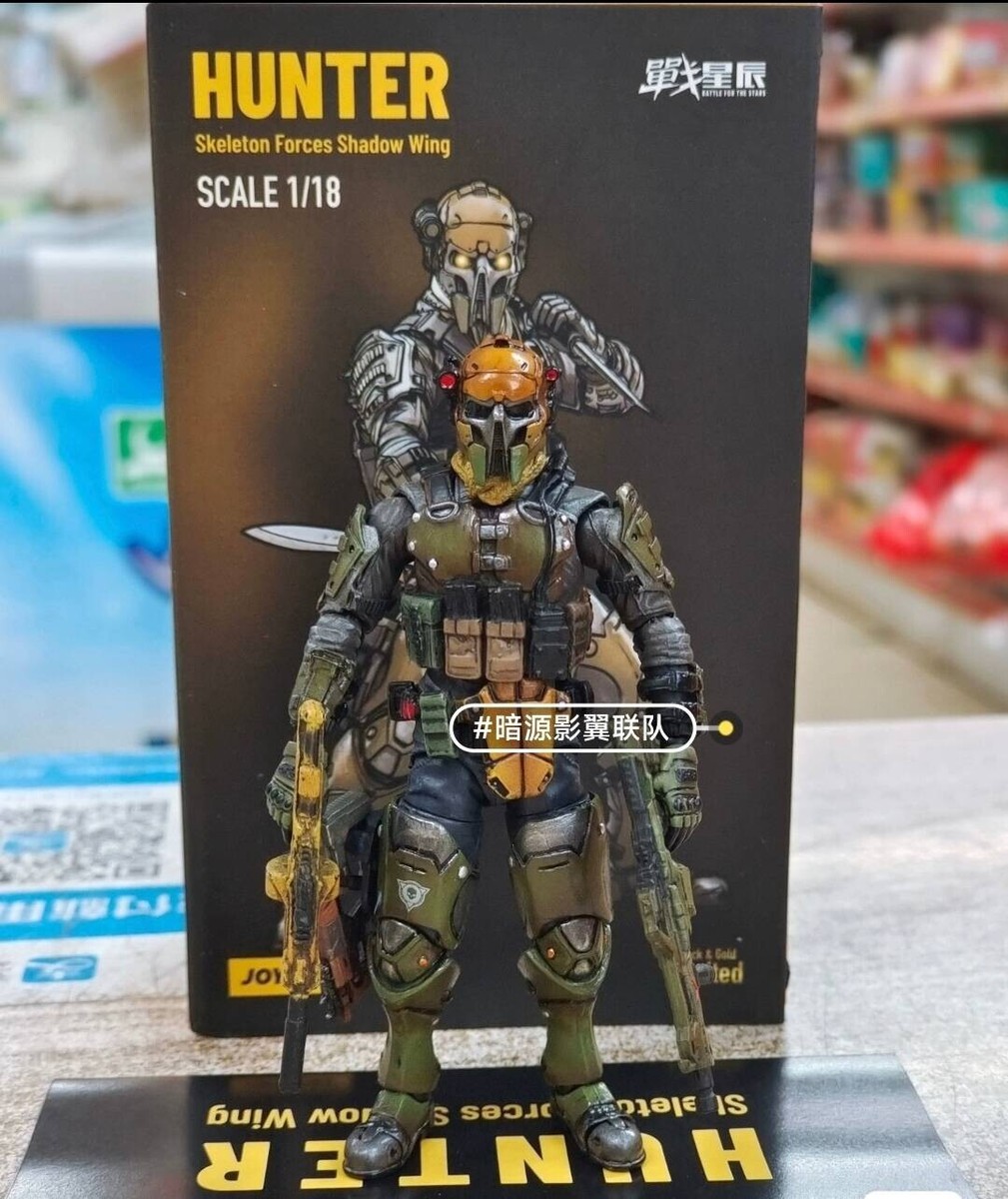 Joytoy Dark Source 1/18 Skeleton Forces Shadow Wing-Hunter Action